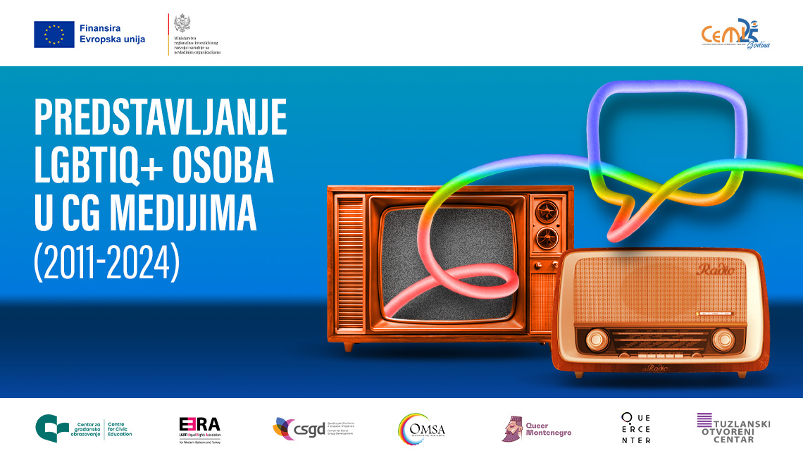 Projekat će doprinijeti višem nivou društvene prihvaćenosti LGBTQI+ osoba kroz promociju etičkog medijskog izvještavanja