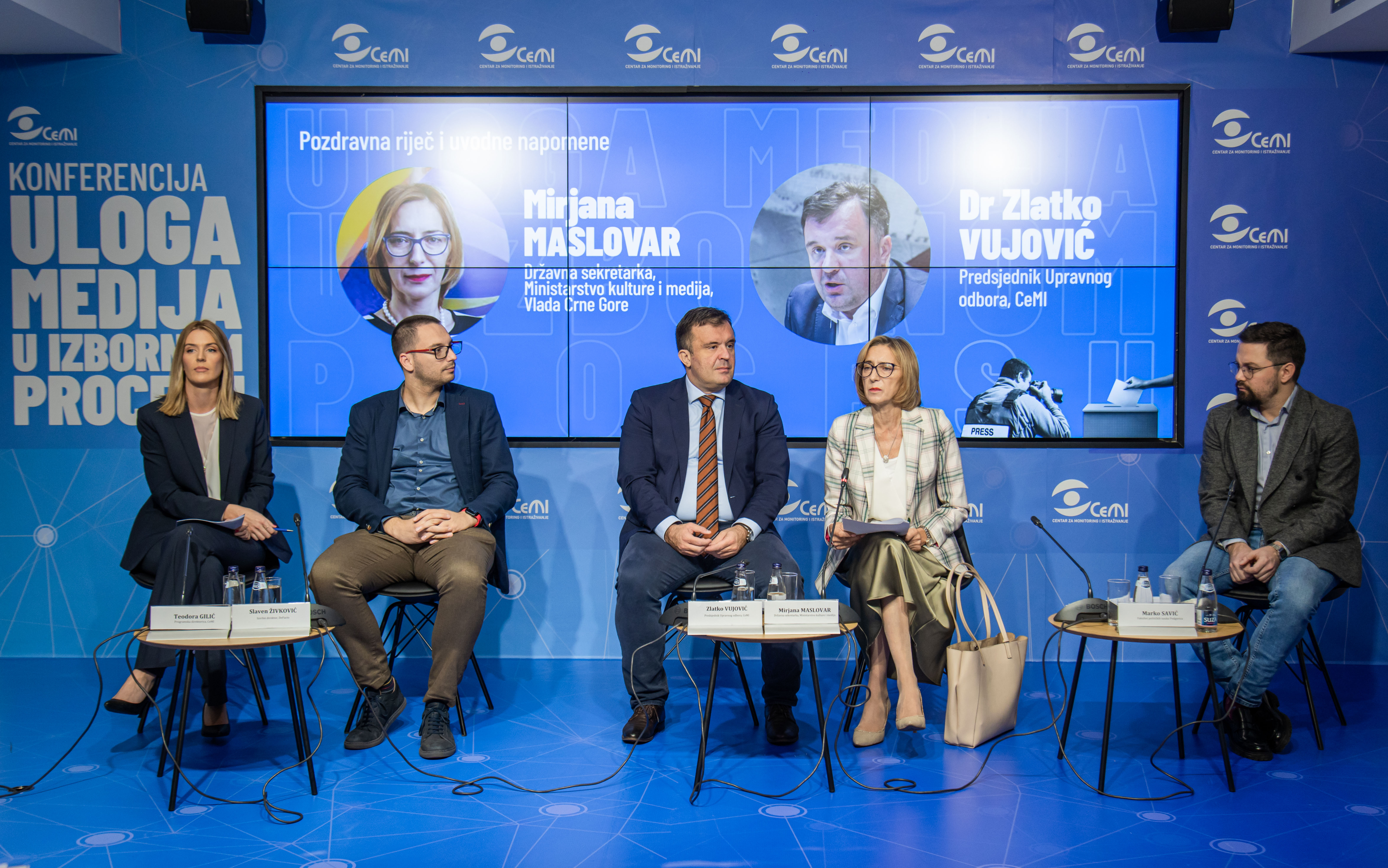 Conference – The Role of Media in the Election Process in Montenegro