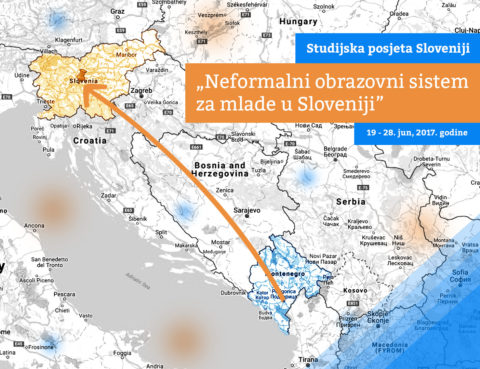 Spisak učesnika studijske posjete Sloveniji „Neformalni obrazovni sistem za mlade u Sloveniji”