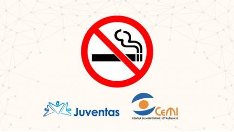 The Ministry of Health supported the initiative to ban smoking in public places