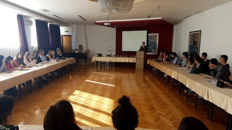 Within the International scholl, 50 pupils and students gained knowledge of youth policies